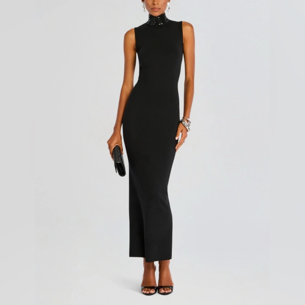 NWOT Retrofete Envy Embellished Knit Dress Size S